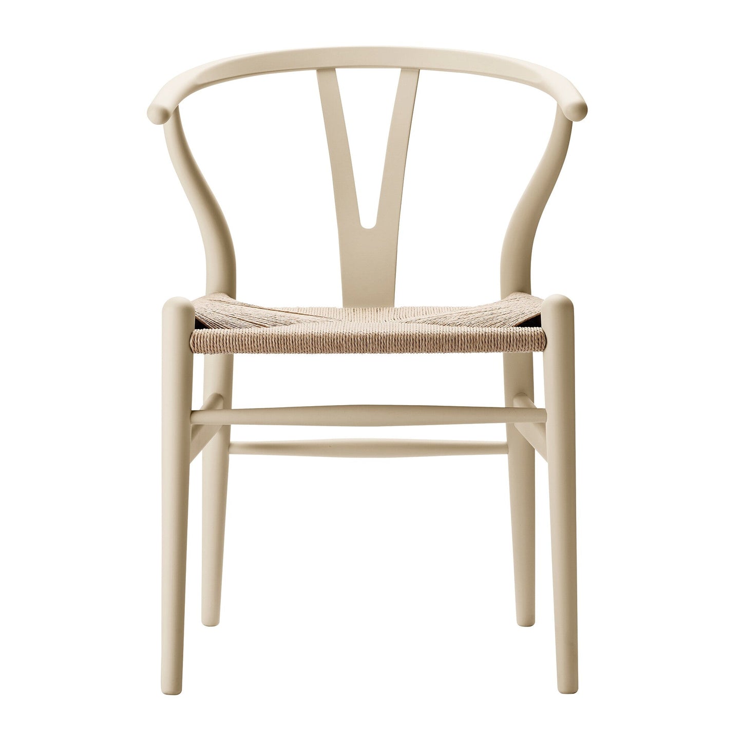 CH24 Soft Wishbone Chair Gestell Buche Natur
