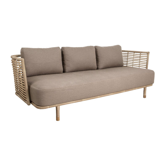 Sense 3-Sitzer Outdoor Sofa Natur