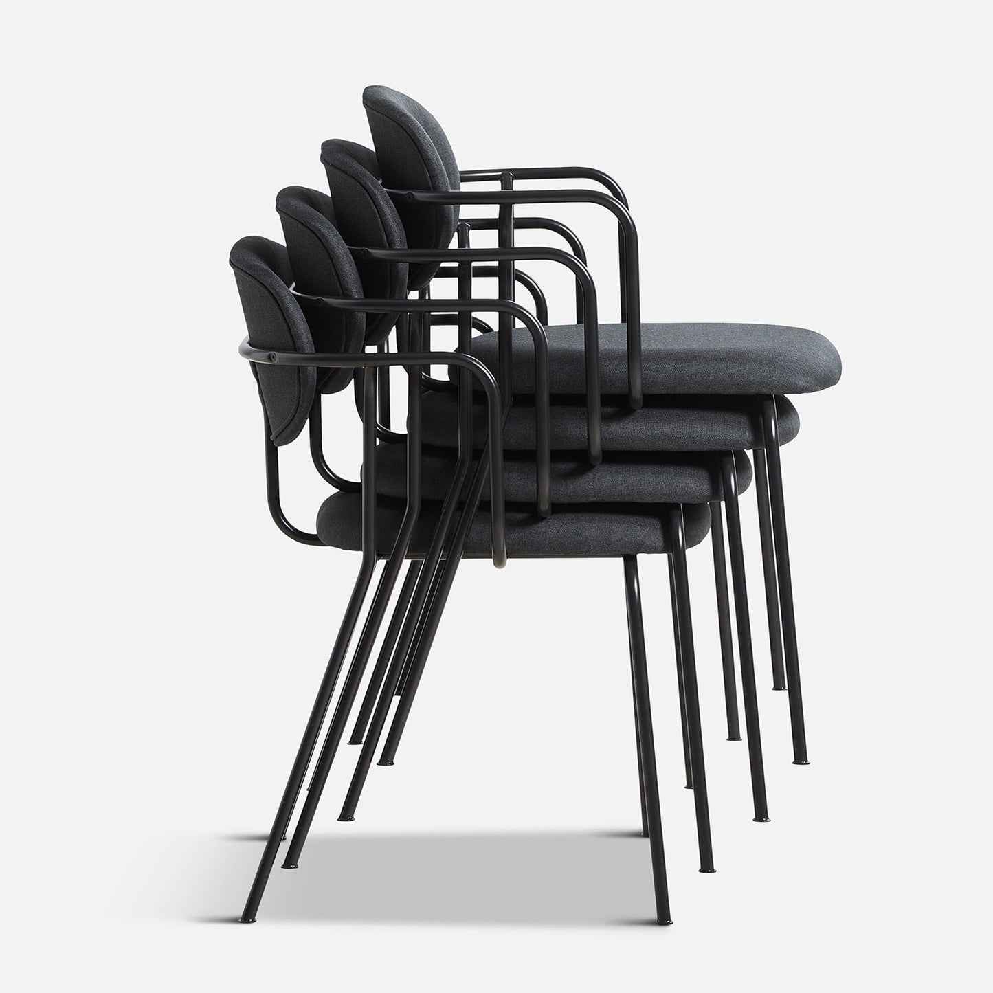 Frame Armlehnstuhl Schwarz