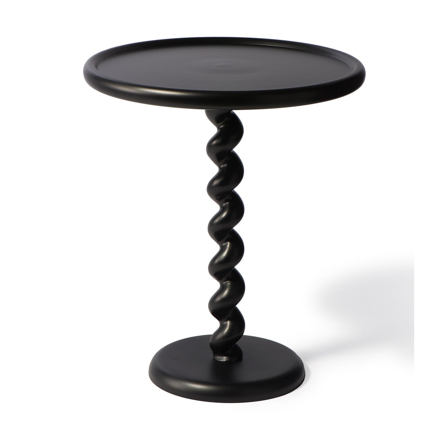 Twister Beistelltisch Schwarz