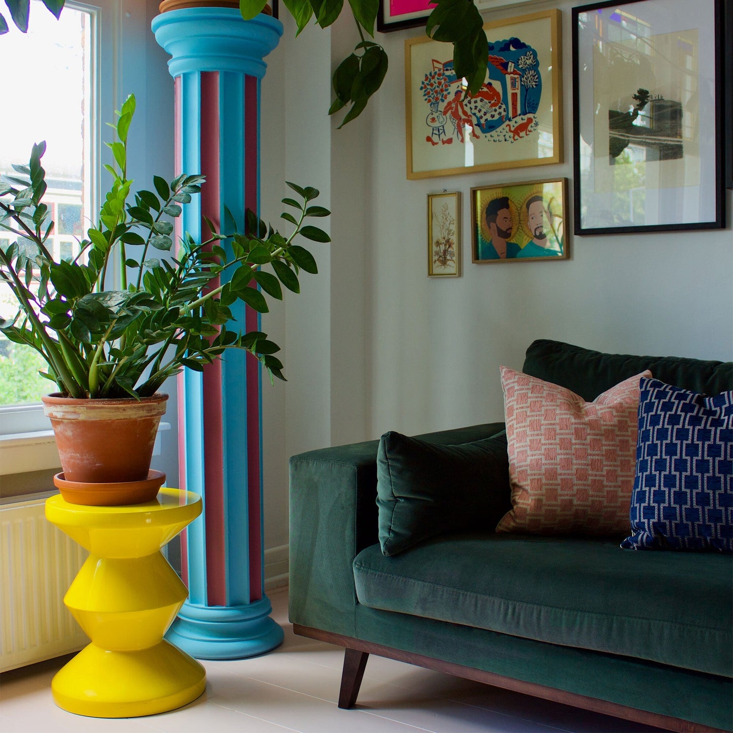 Zig Zag Hocker
