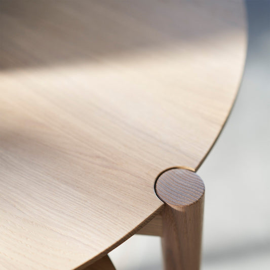 D102 Søs Couchtisch Ø 85cm Schwarz