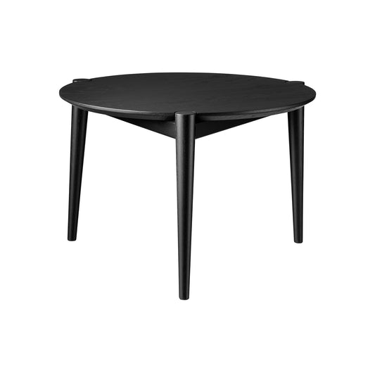D102 Søs Couchtisch Ø 55cm Schwarz