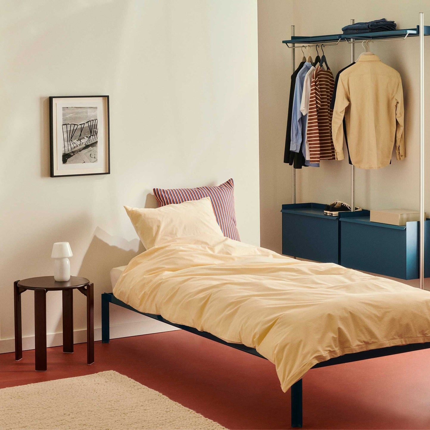 Connect Bettgestell 90x200cm Schwarz