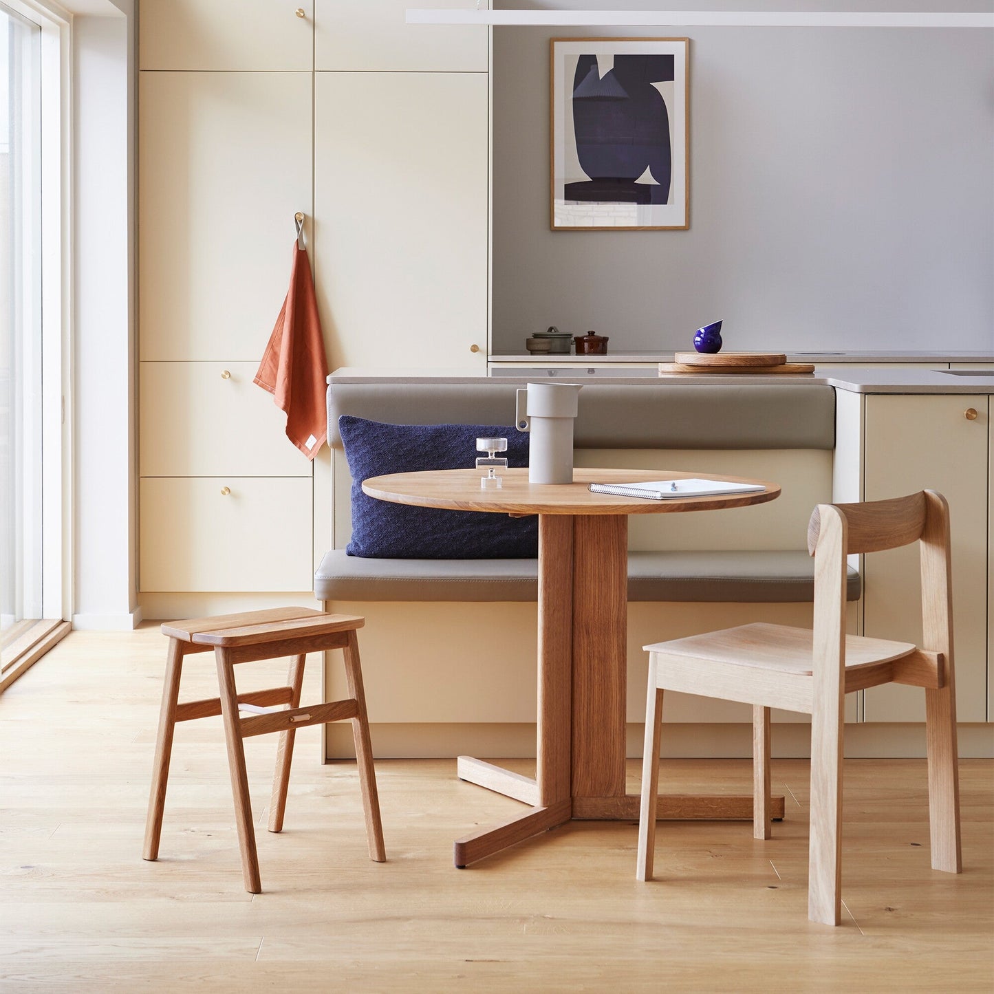 Angle Hocker klappbar Natur