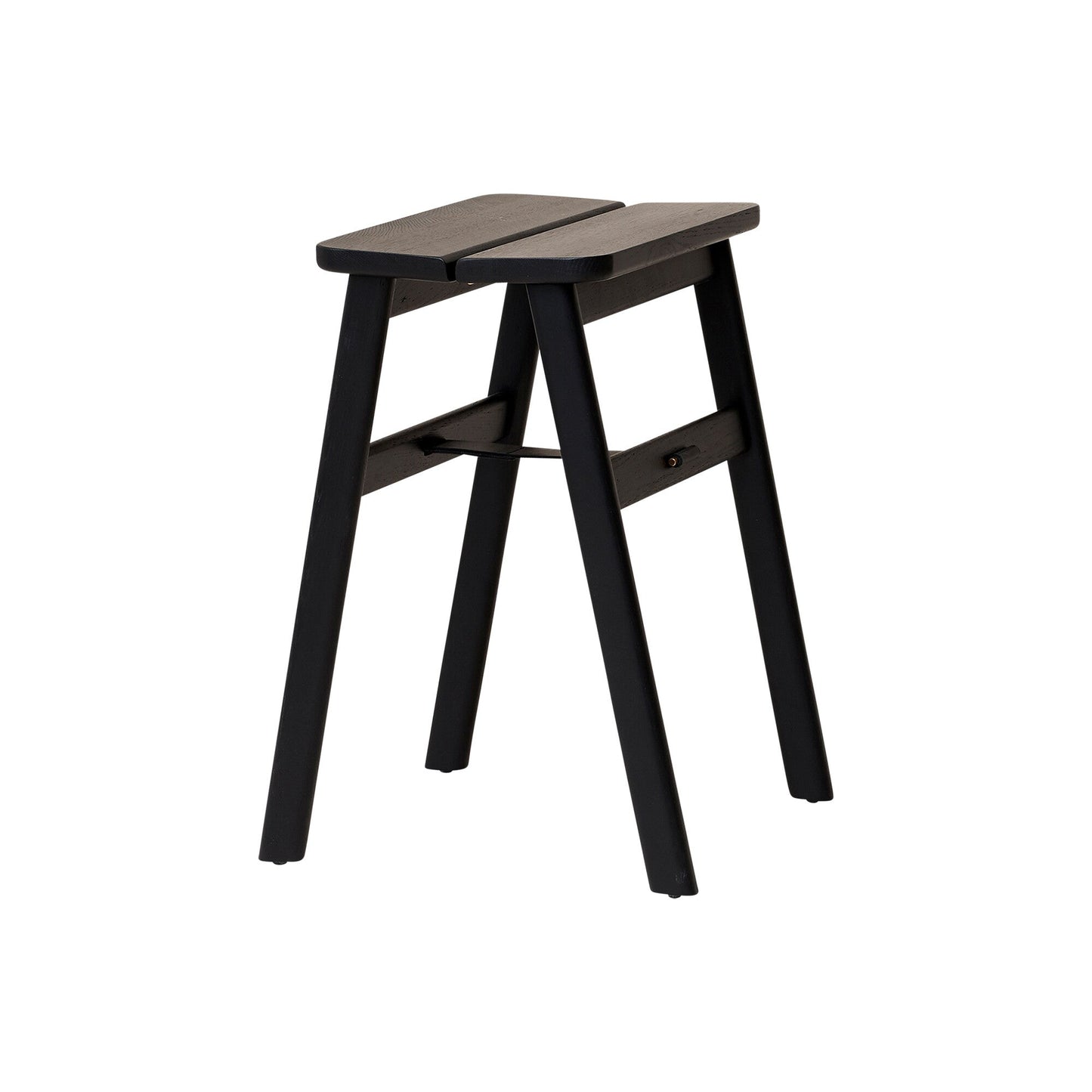 Angle Hocker klappbar Schwarz