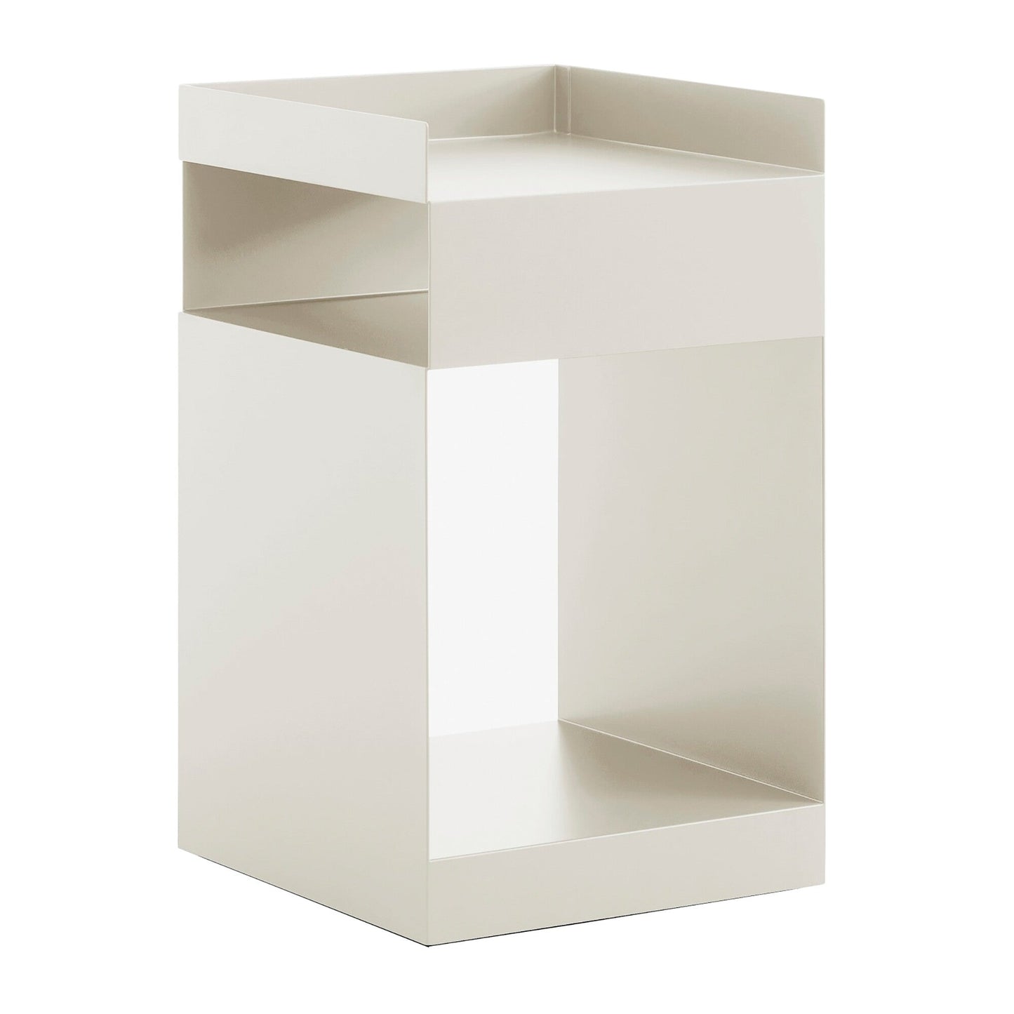 Rotate SC73 Beistelltisch mit Rollen Elfenbein