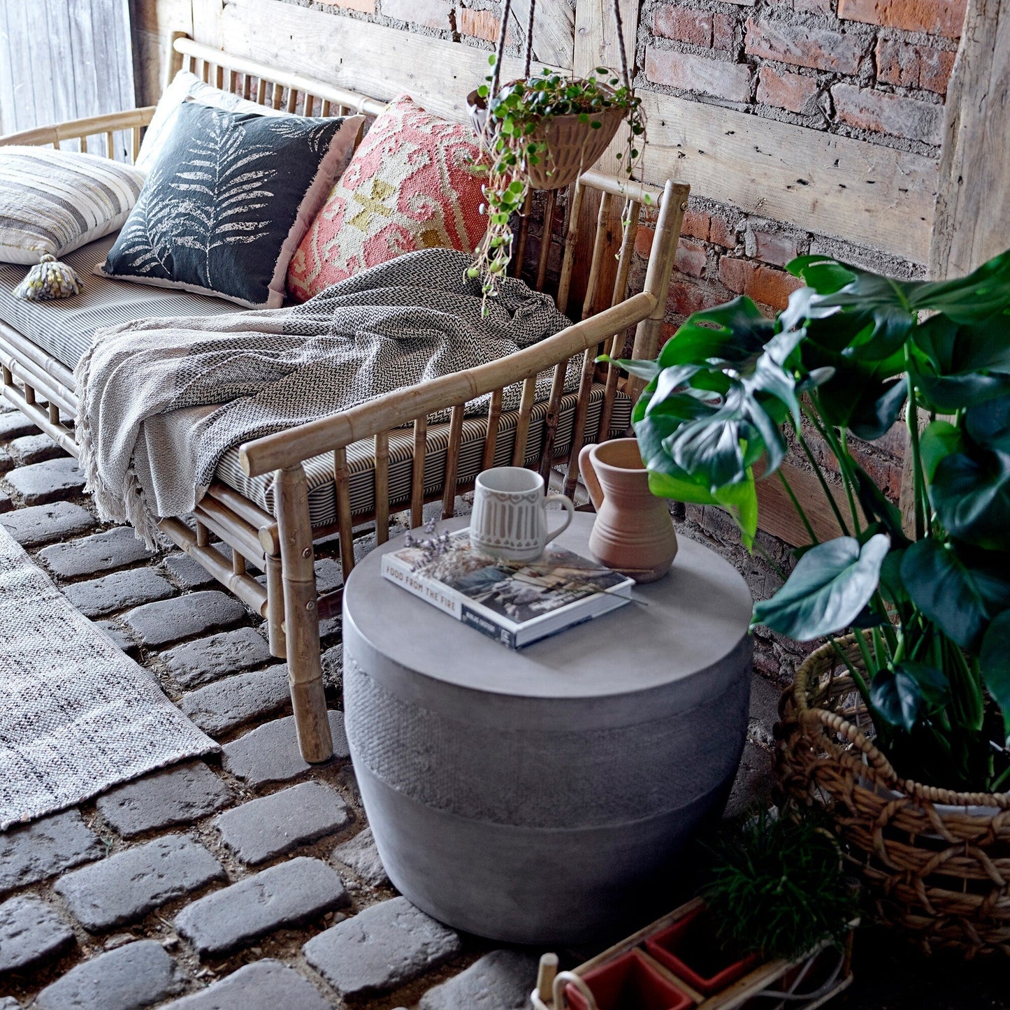 Sole Bambus Gartensofa Natur