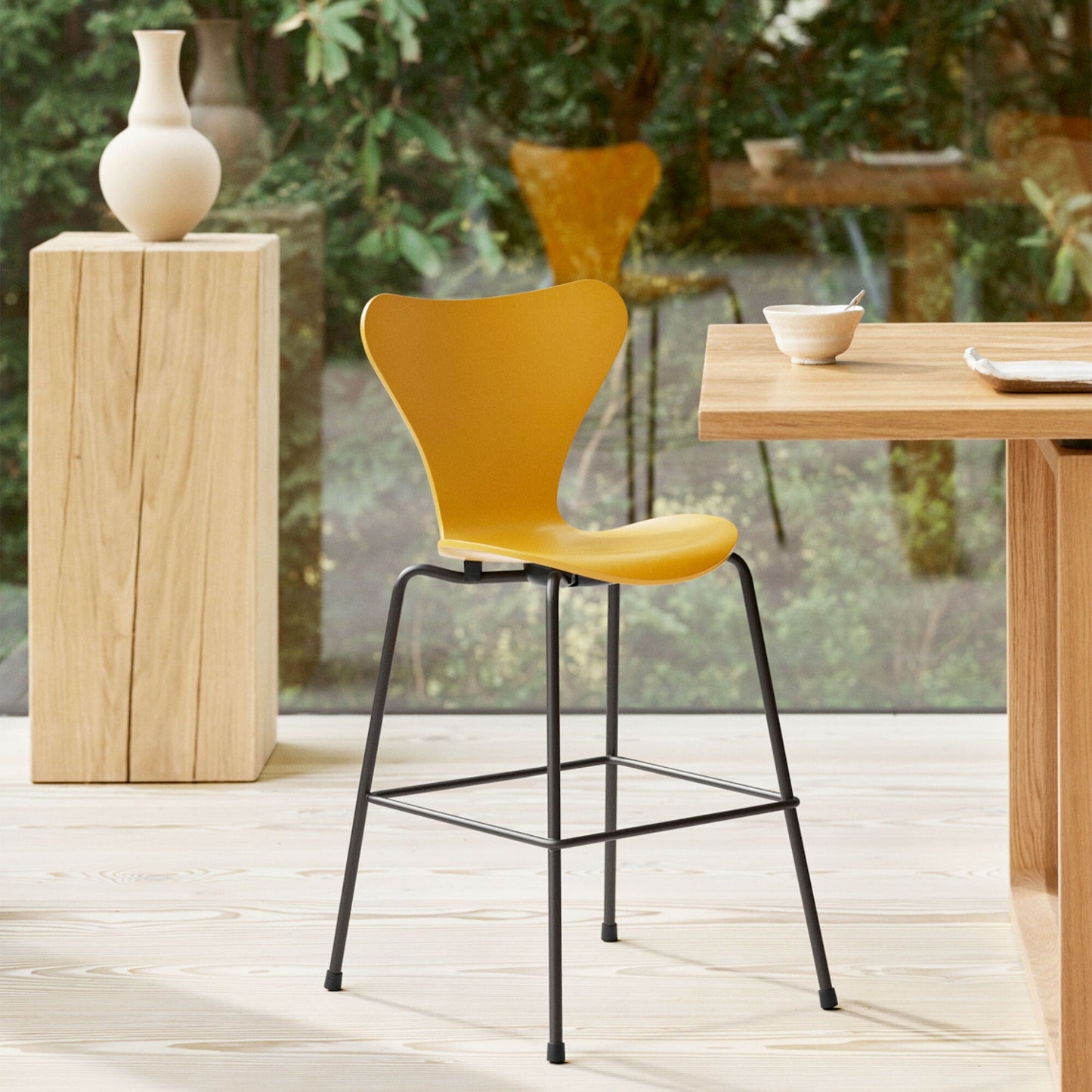 Serie 7™ Juniorstuhl Braun Bronze