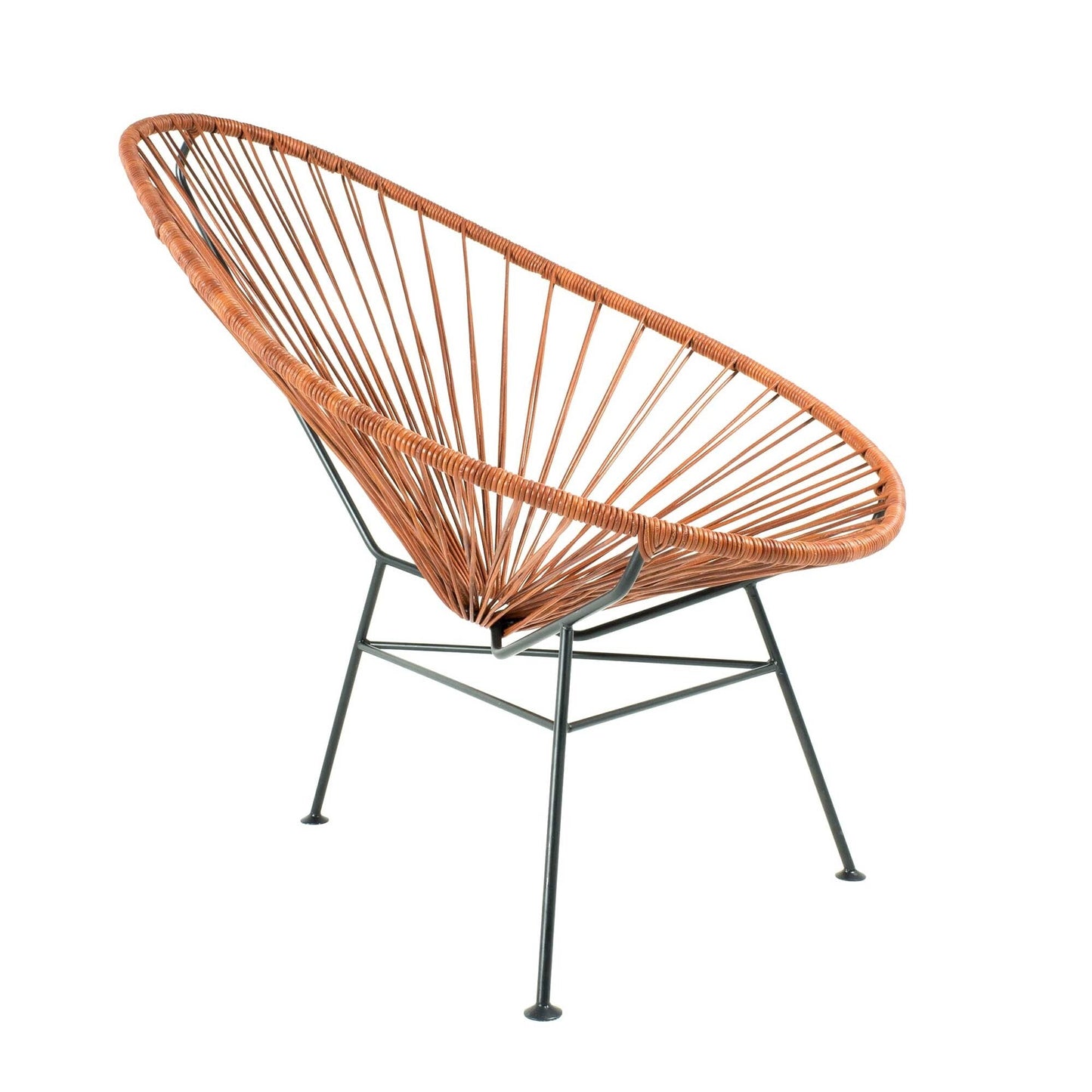 Acapulco Chair Leder Schwarz