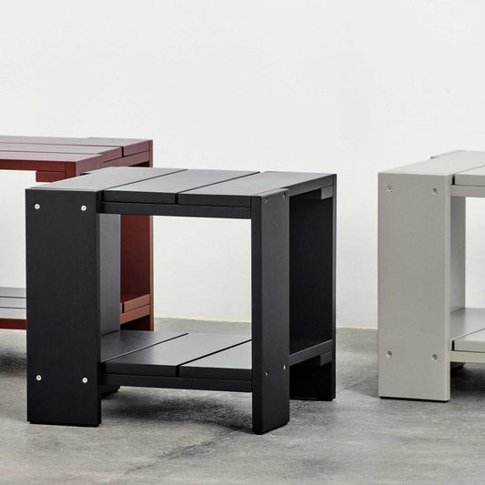 Crate Gartenbeistelltisch 49,5cm Weiß