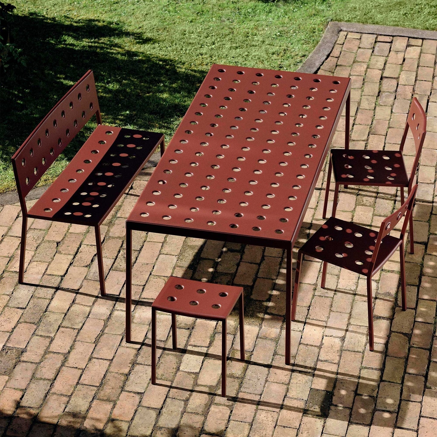 Balcony Dining Gartenstuhl Anthrazit