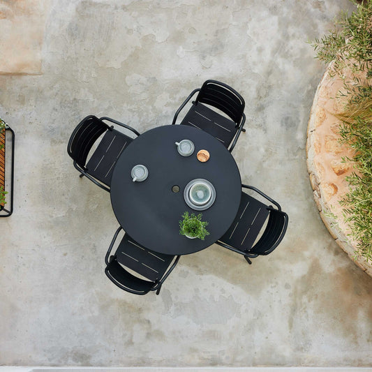 Copenhagen Gartenarmlehnstuhl Weiß