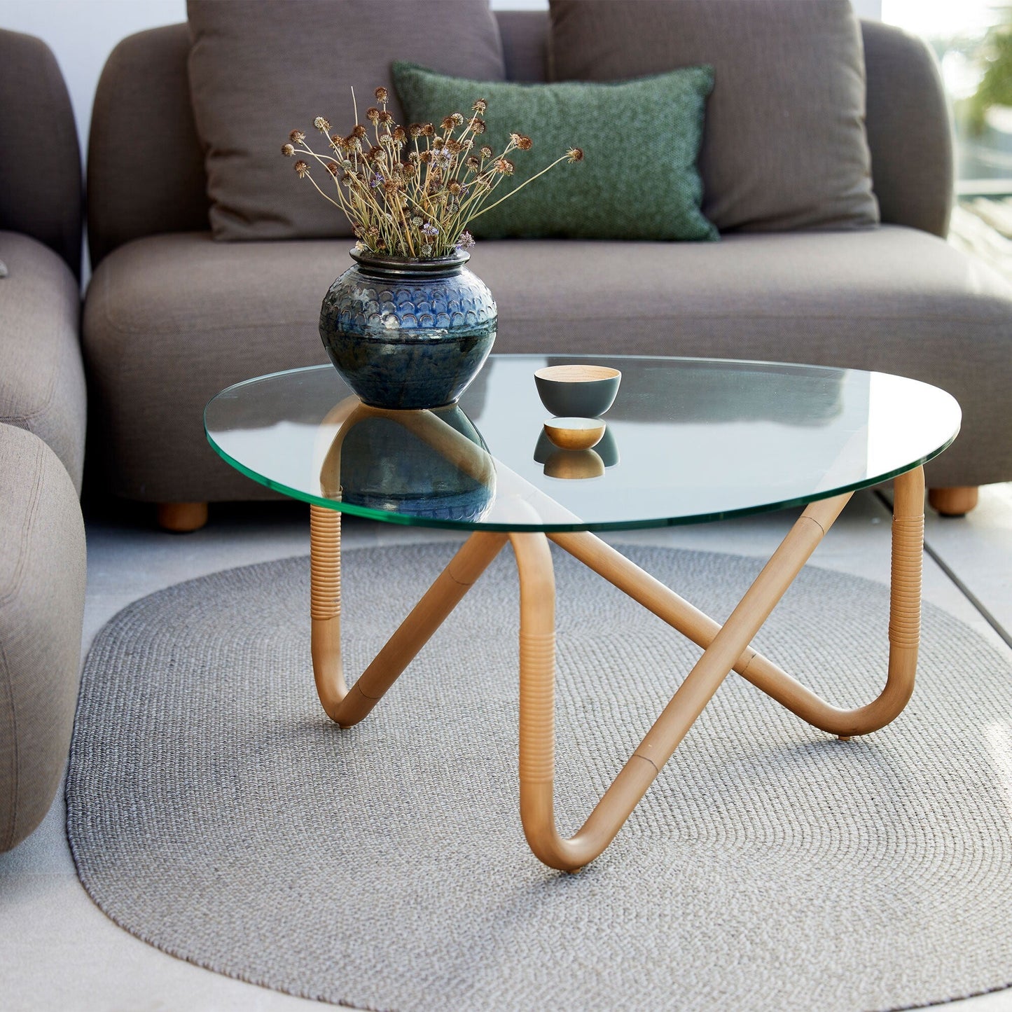 Wave Outdoor Couchtisch Natur