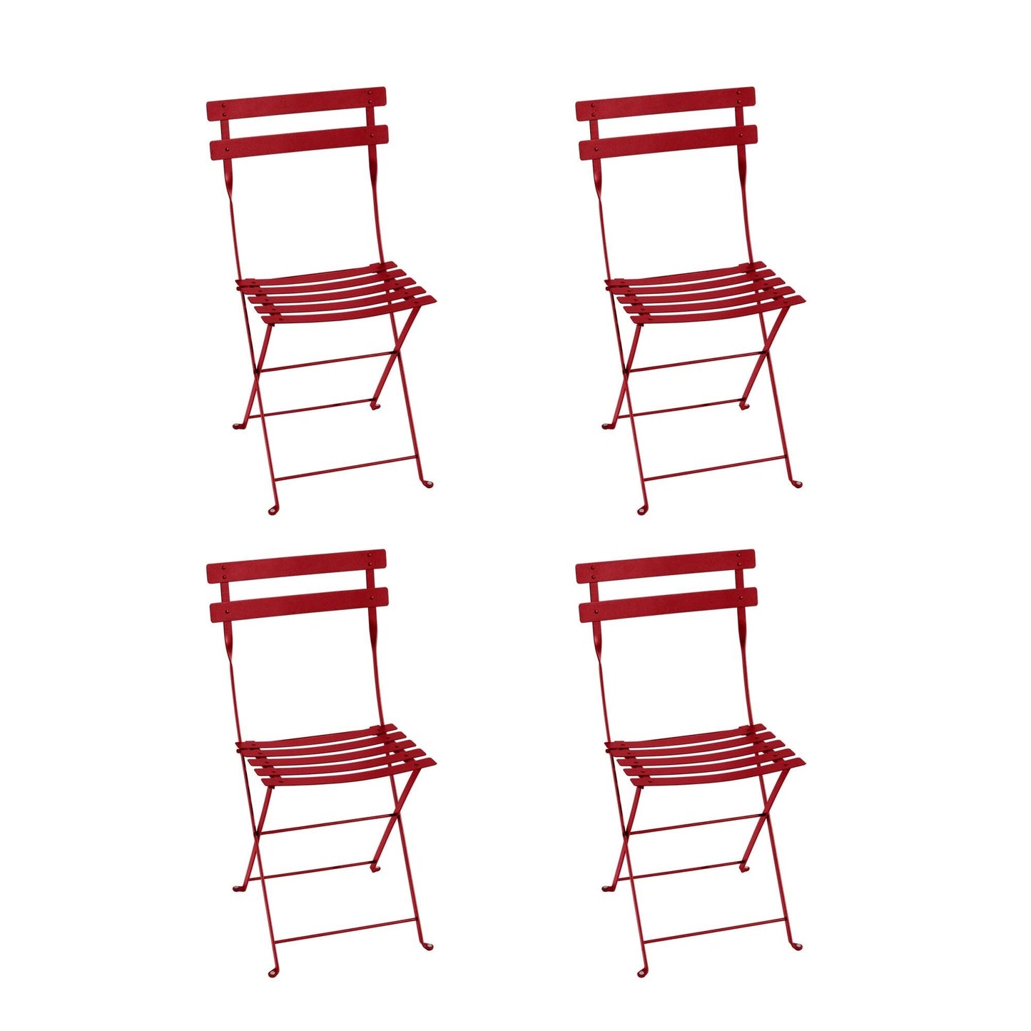 Bistro Metall Klappstuhl 4er Set