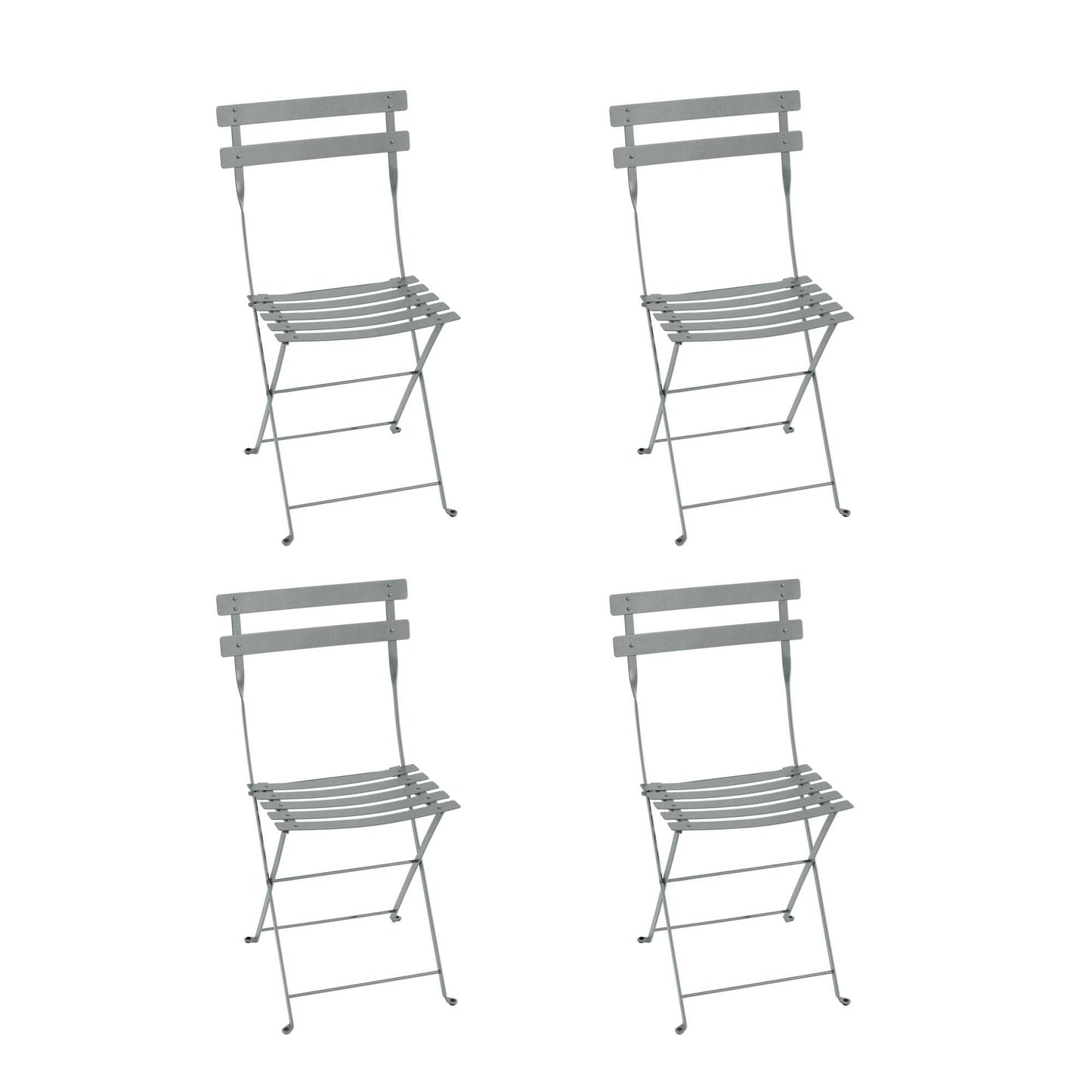 Bistro Metall Klappstuhl 4er Set