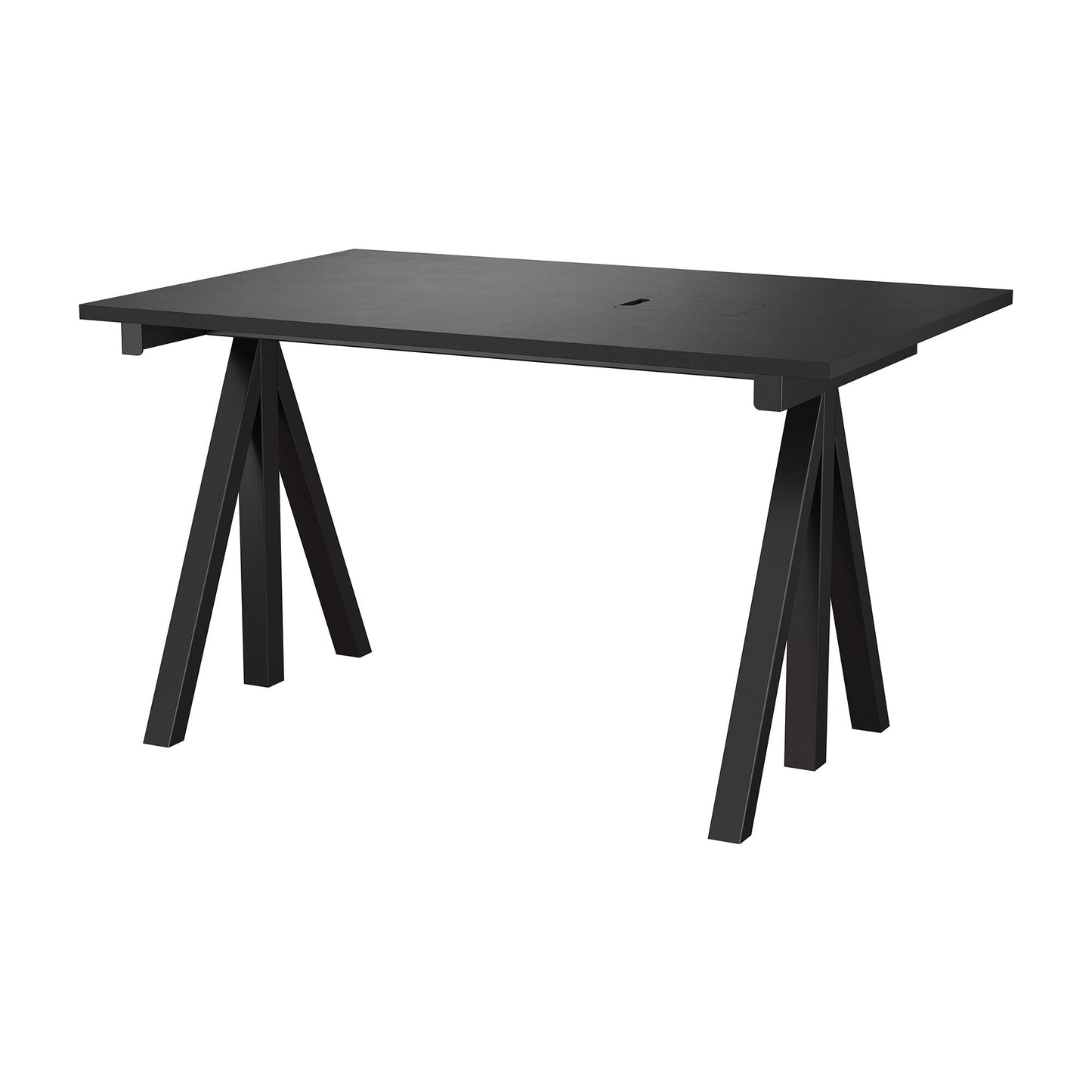 String Works Schreibtisch Gestell schwarz Schwarz