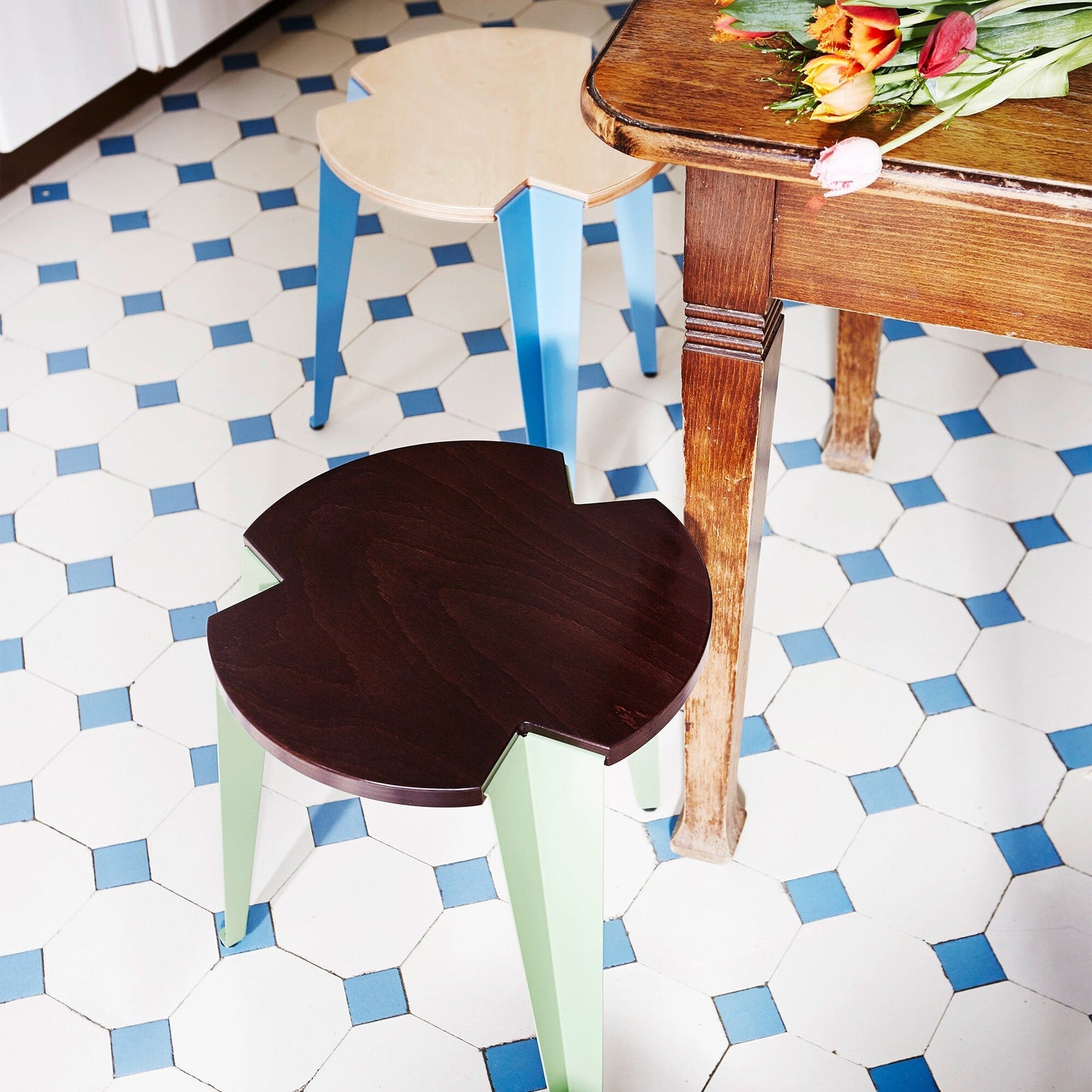 Vogt Modell 1563 Hocker Natur