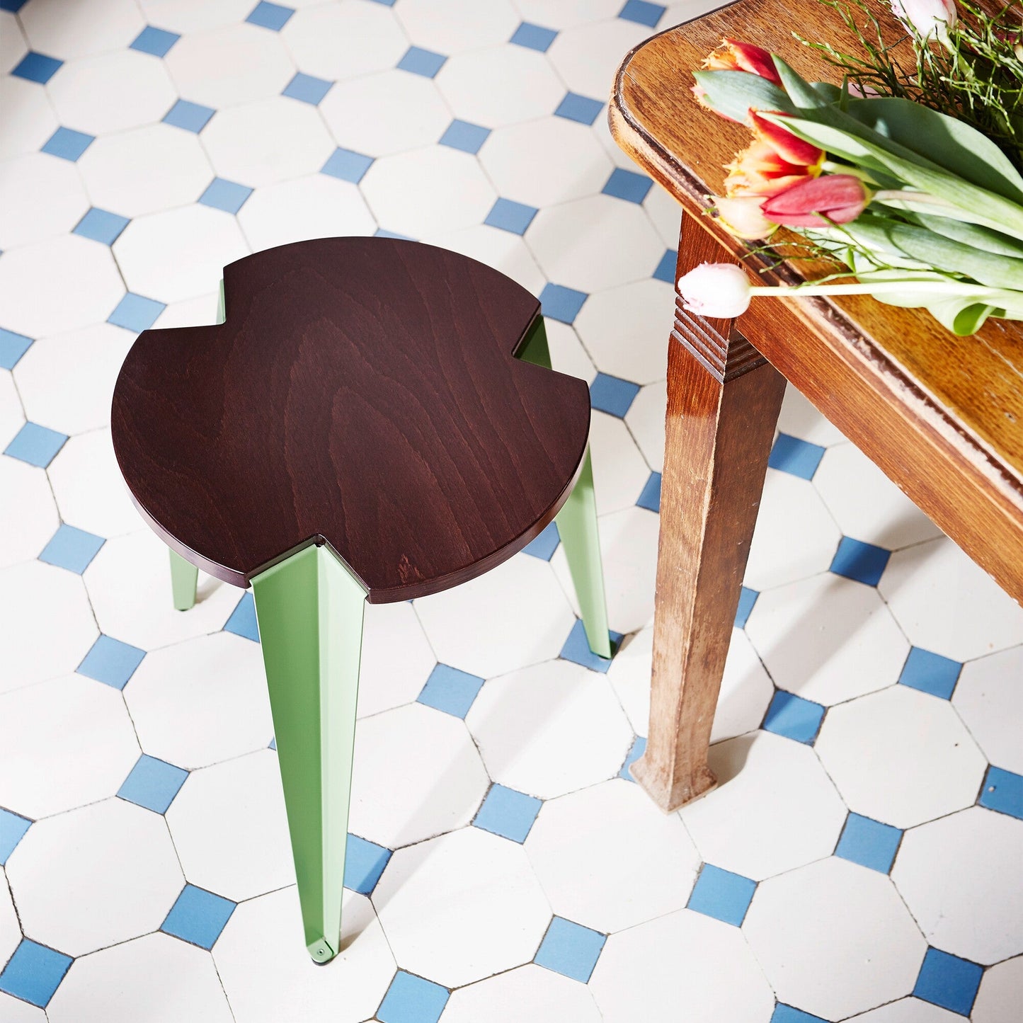 Vogt Modell 1563 Hocker Natur