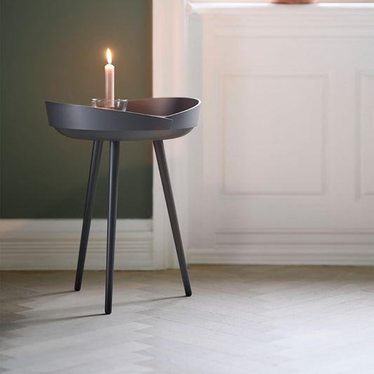 D106 Bakkedal Serviertisch Schwarz