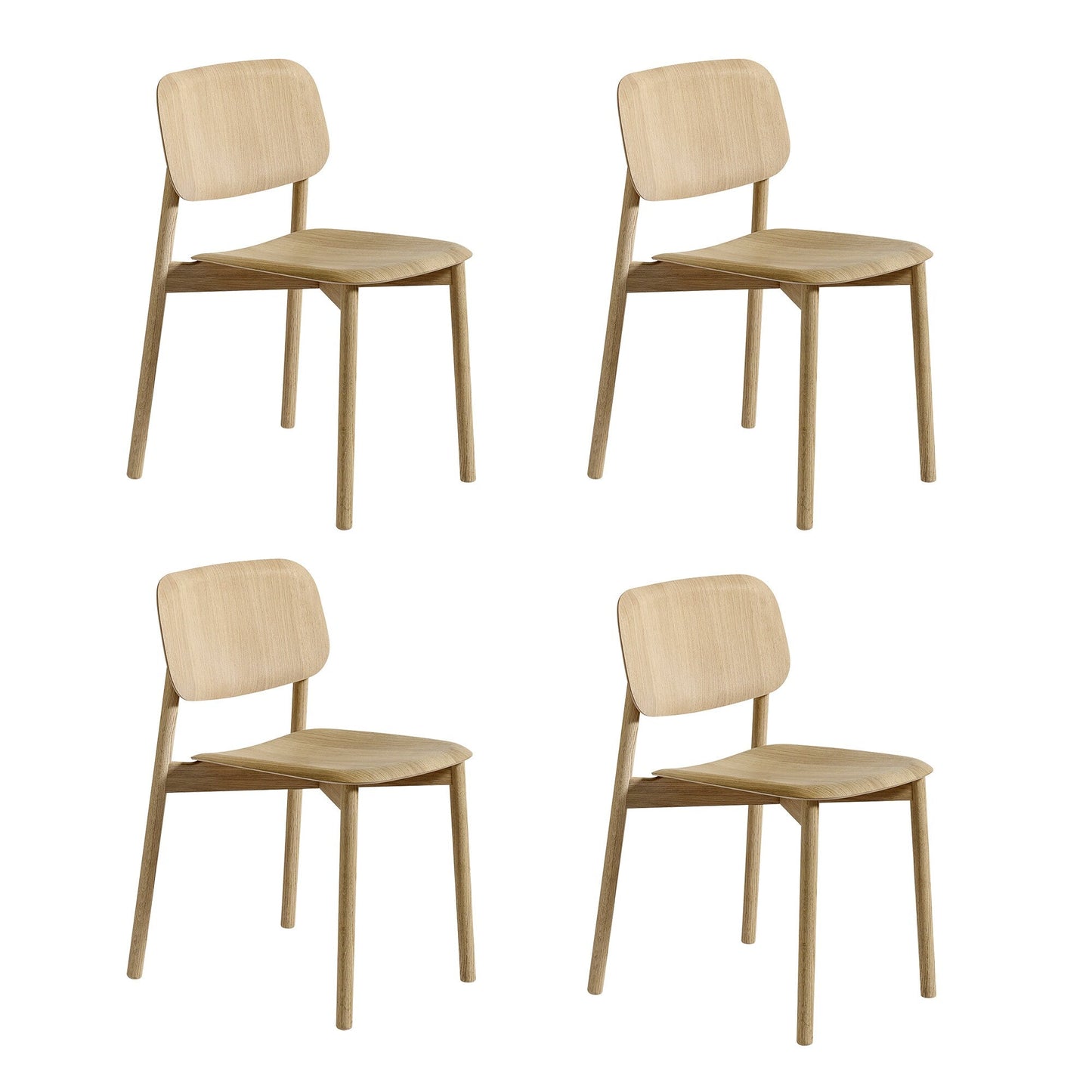 Soft Edge 60 Stuhl 4er Set