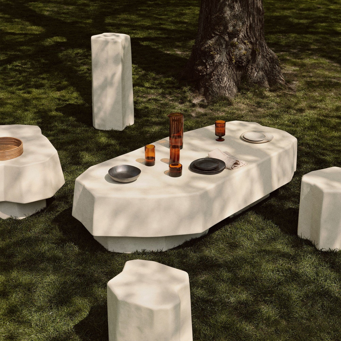 Staffa Couchtisch L Natur