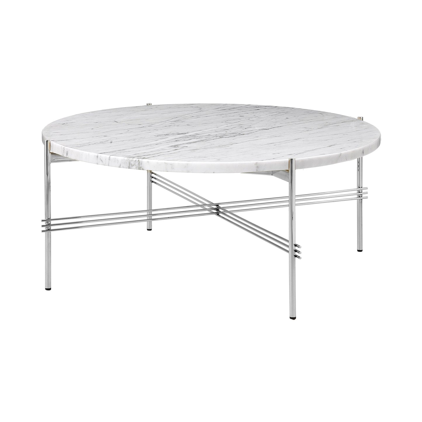 TS Couchtisch Ø 80cm Schwarz