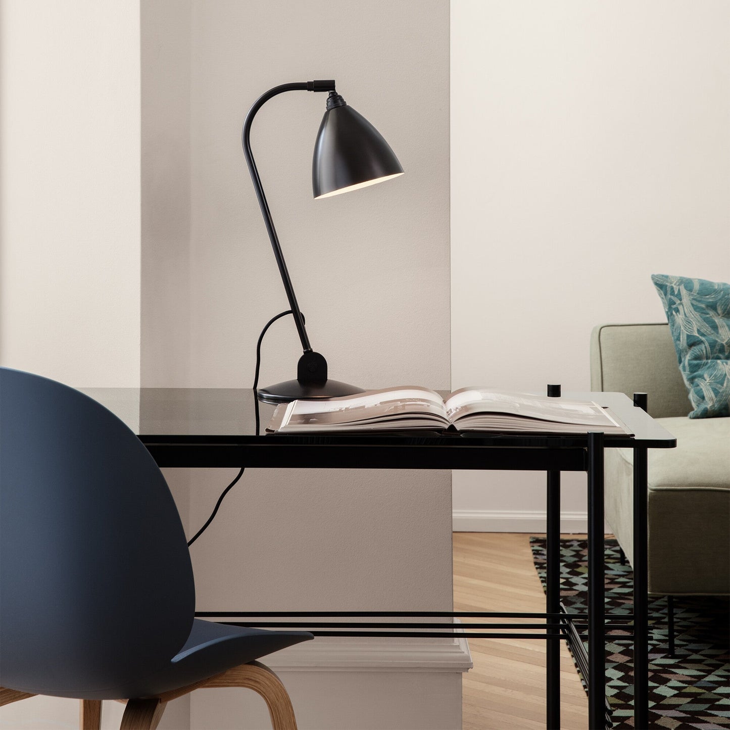 TS Schreibtisch 120x60cm Weiß