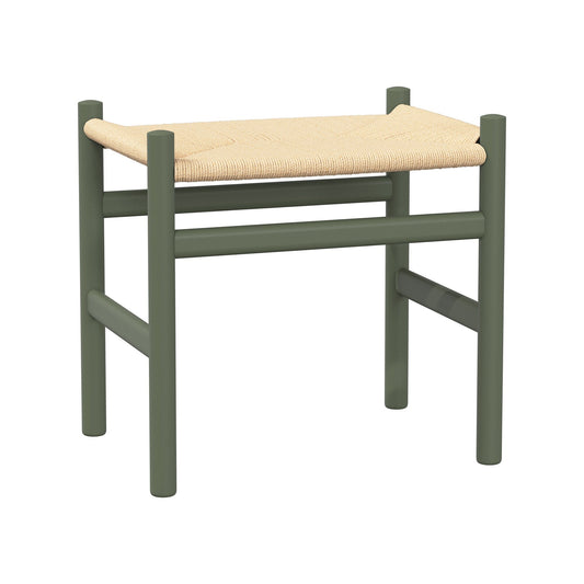 CH53 Soft Tones Fußhocker Gestell Buche Natur