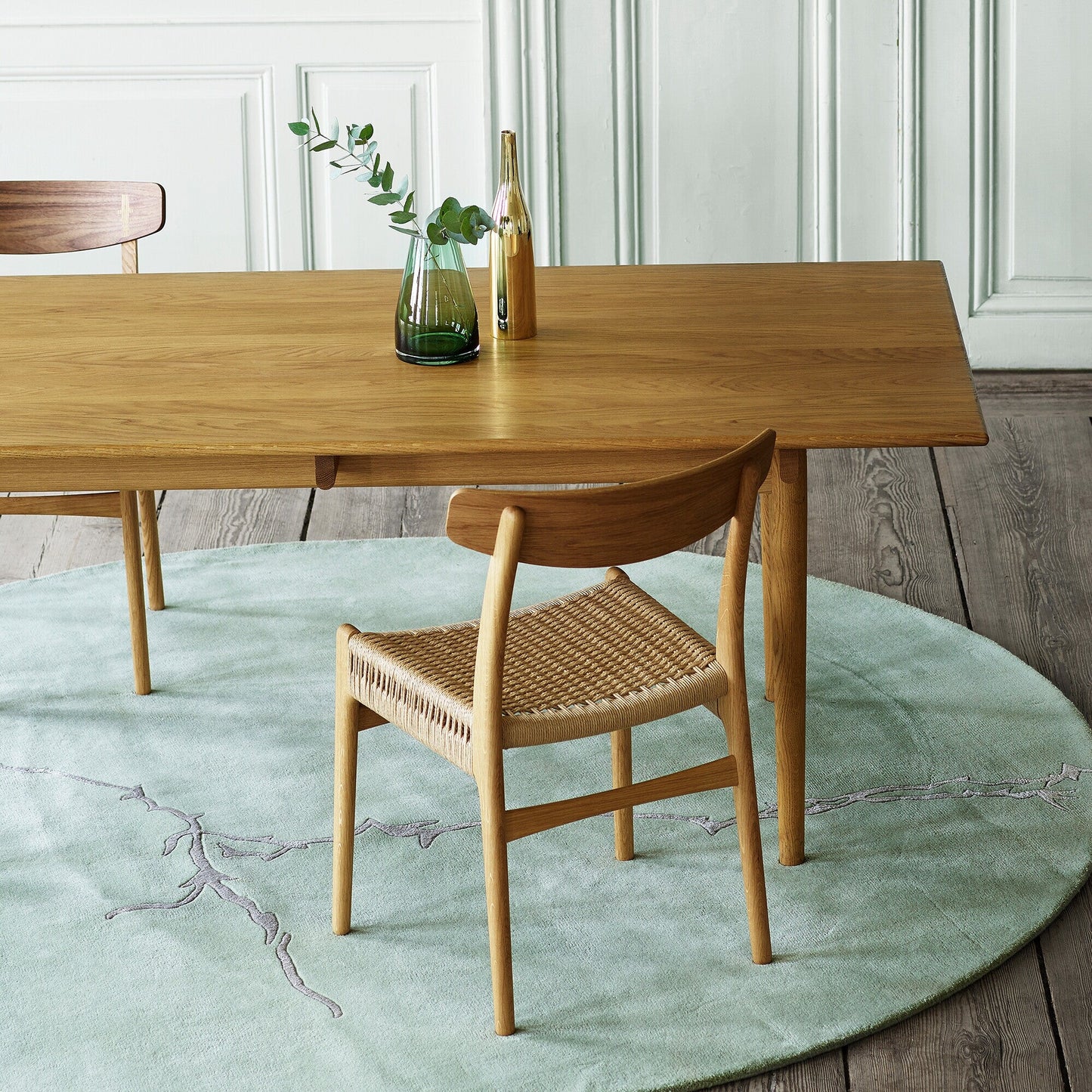 CH23 Chair Gestell Eiche Natur