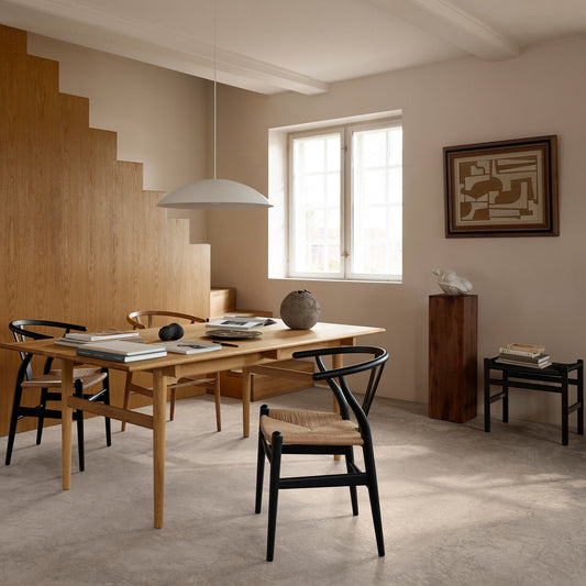 CH24 Soft Wishbone Chair Gestell Buche Natur