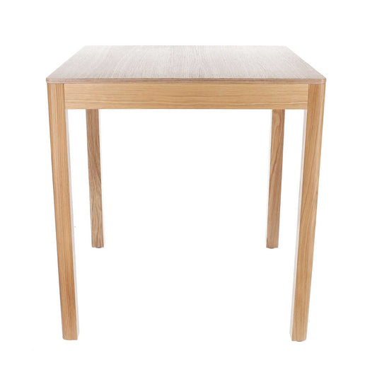 Schäl Tisch 70x70cm Weiß