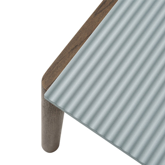 Couple Couchtisch 40x84x40 cm gewellt