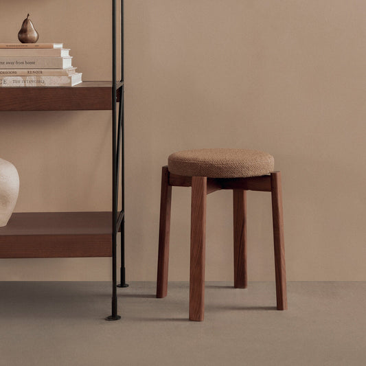 Passage Hocker gepolstert Natur