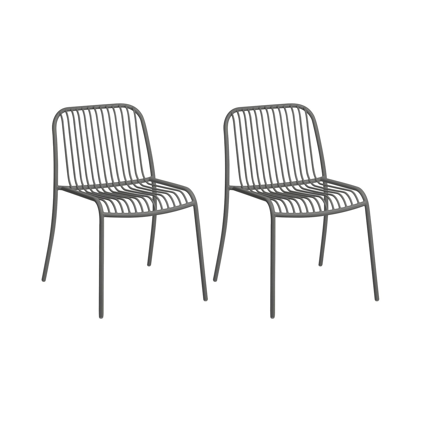 Yua Wire Outdoor Stuhl 2er Set