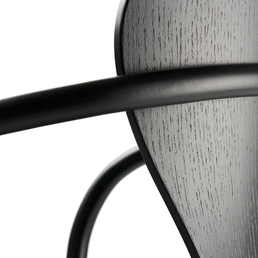 S 220 FDRW Drehstuhl mit Rollen Schwarz