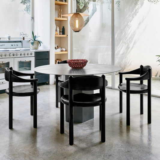 Daumiller Armlehnstuhl Schwarz