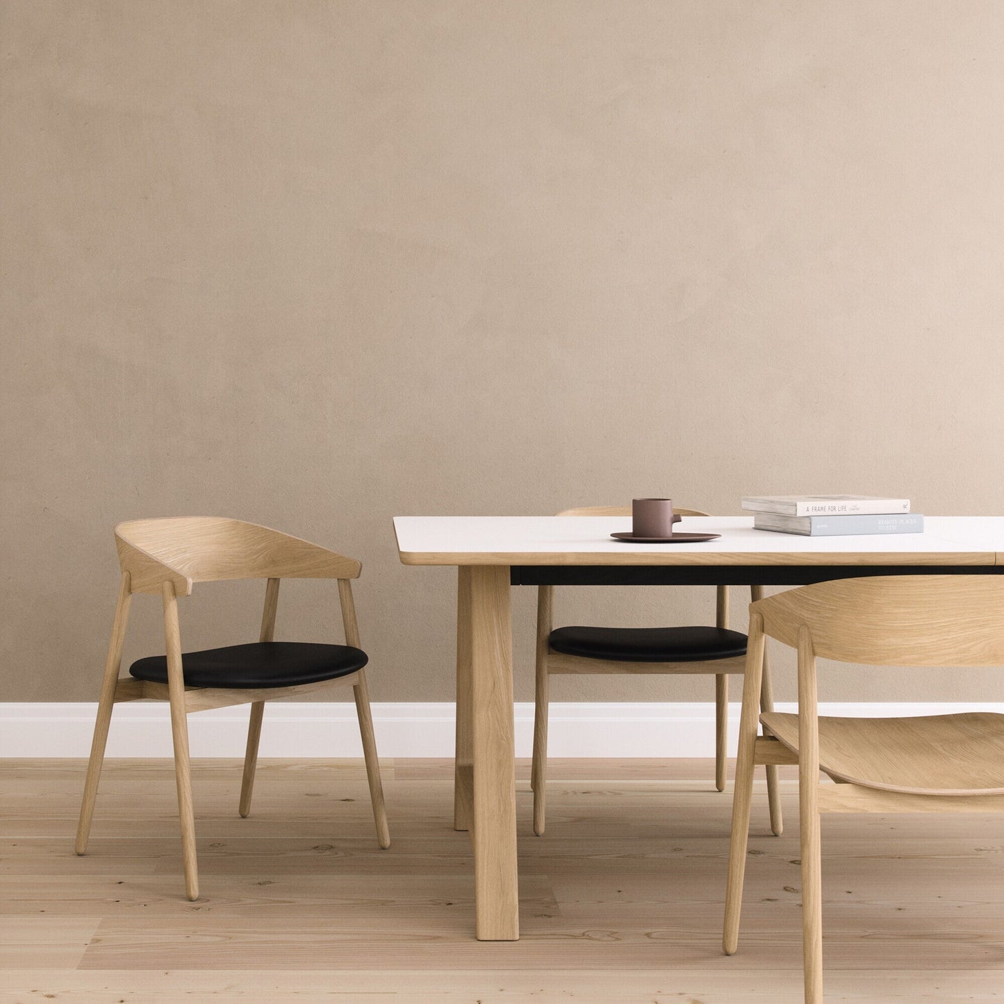 T11 Esstisch 220x95cm Weiß