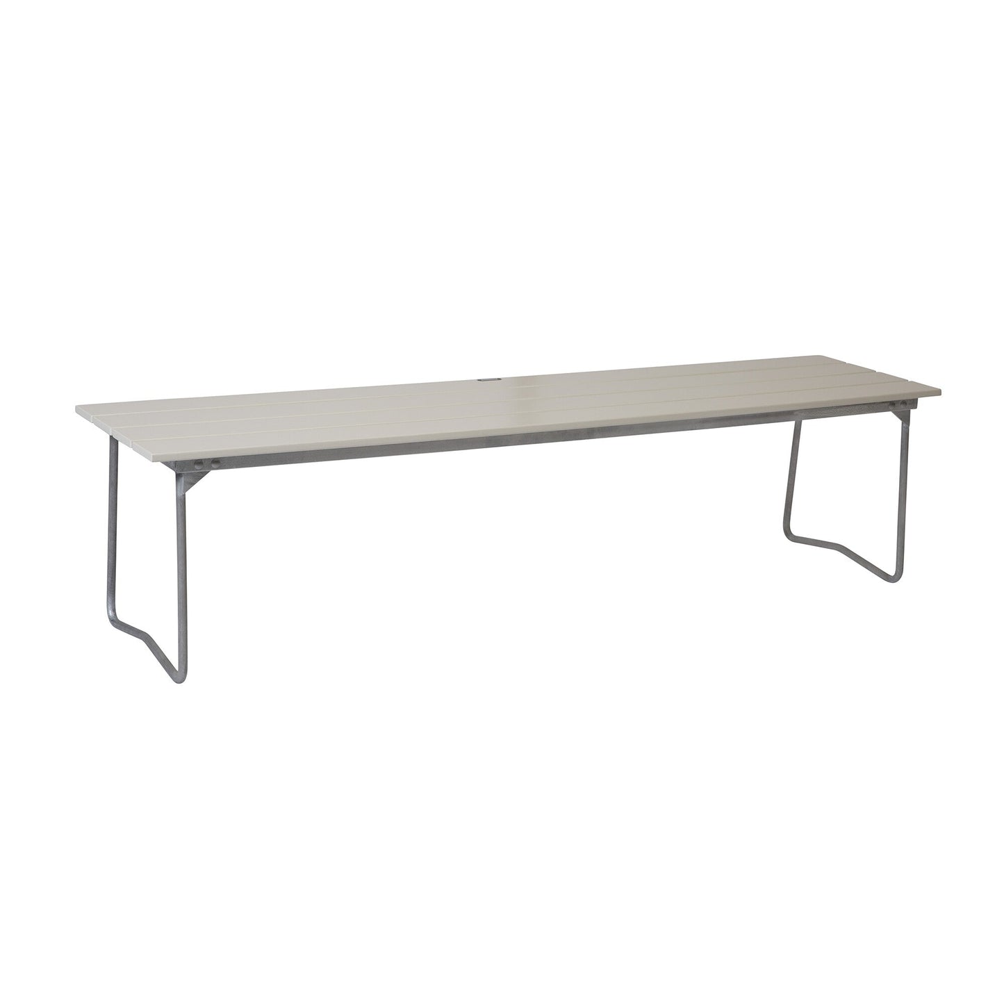 9 Gartenbank klappbar 170x40cm Eiche Weiß