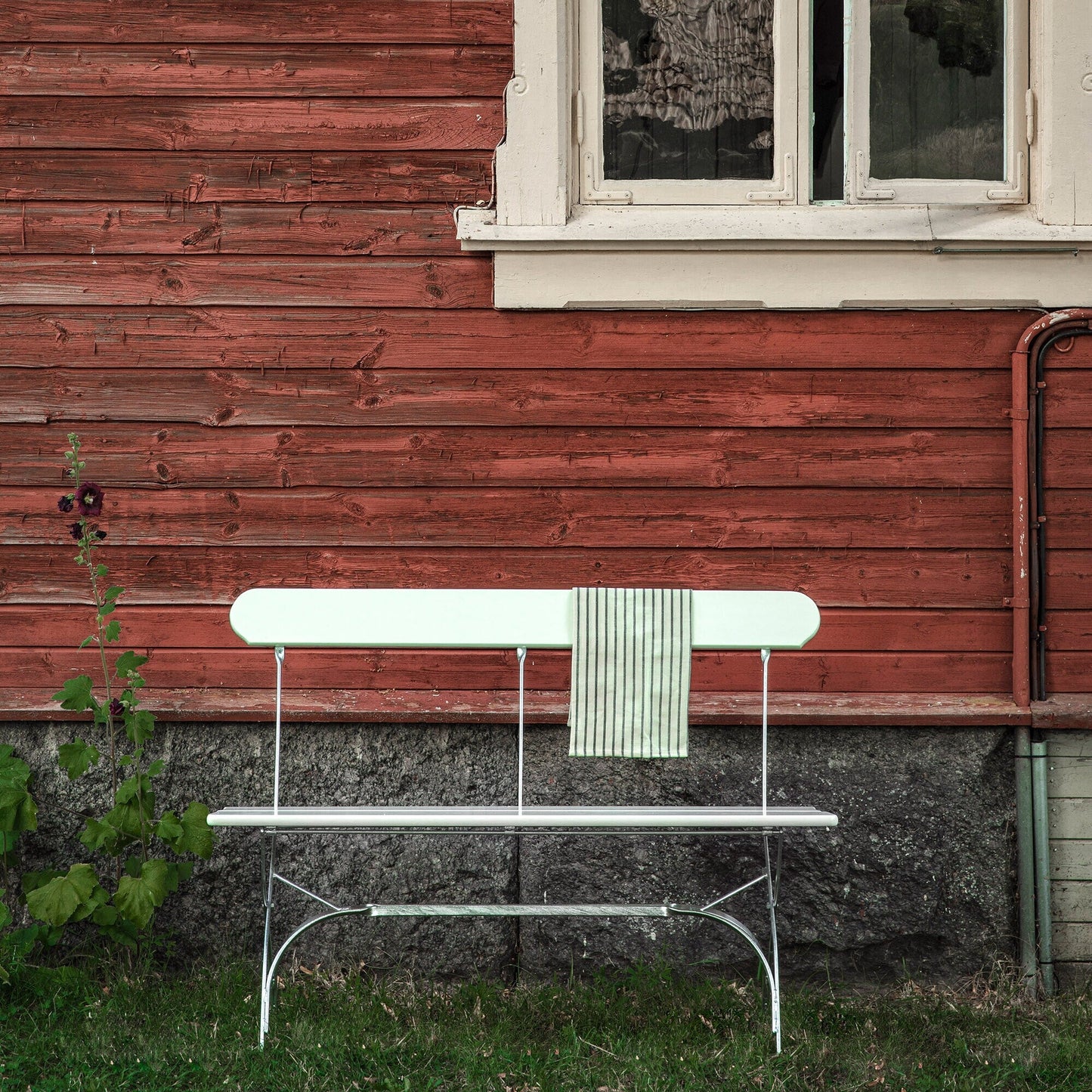 Bryggeri Gartenbank klappbar 120cm Eiche Weiß