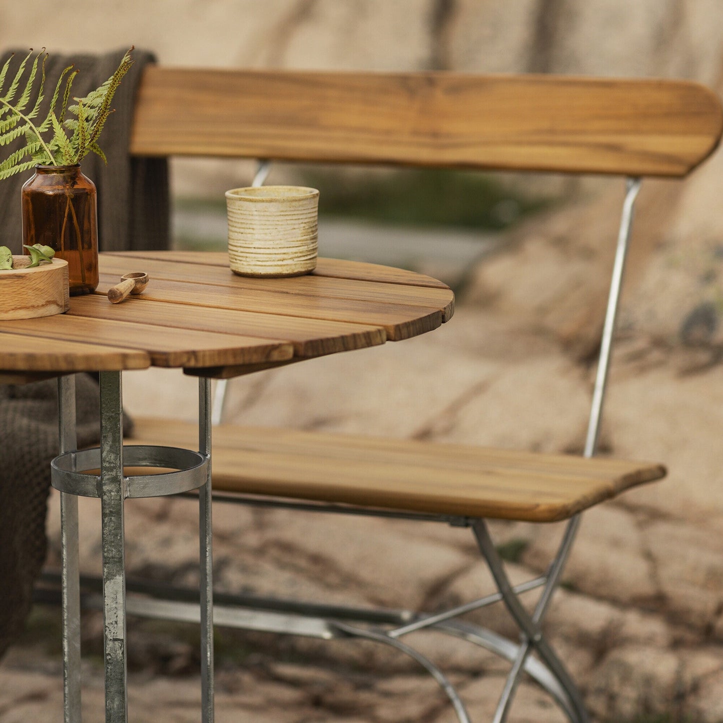 Bryggeri Gartenbank klappbar 120cm Teak