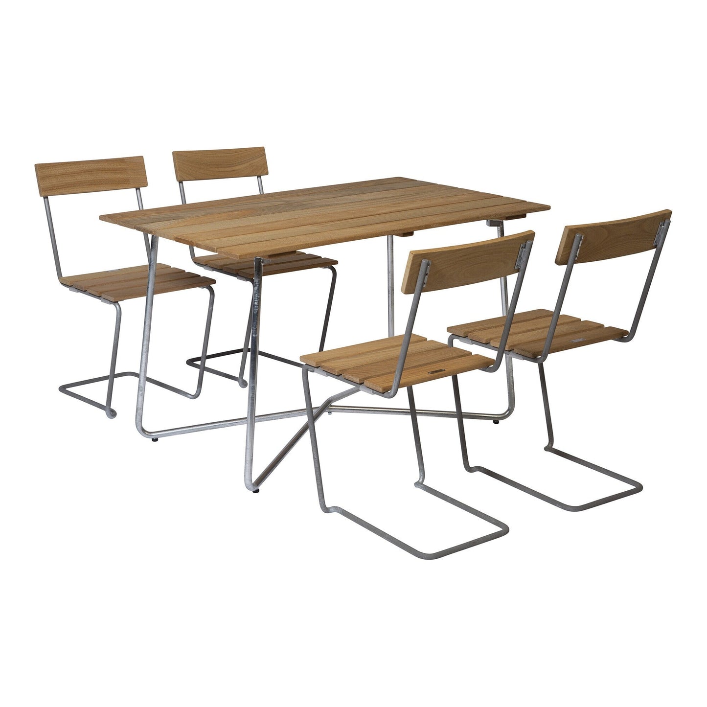 B25A 120 Gartenesstisch 120x70cm Teak