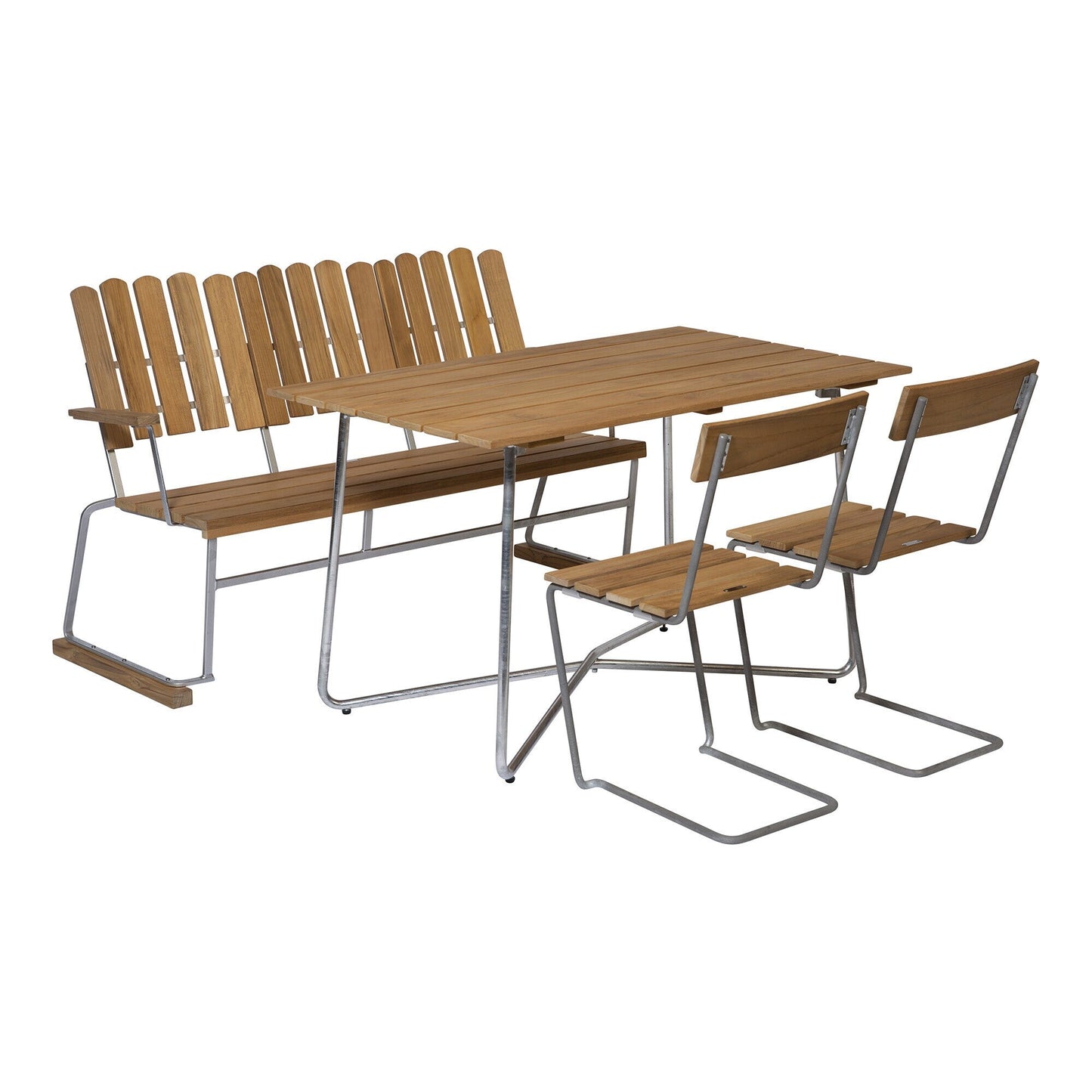 B25A 120 Gartenesstisch 120x70cm Teak
