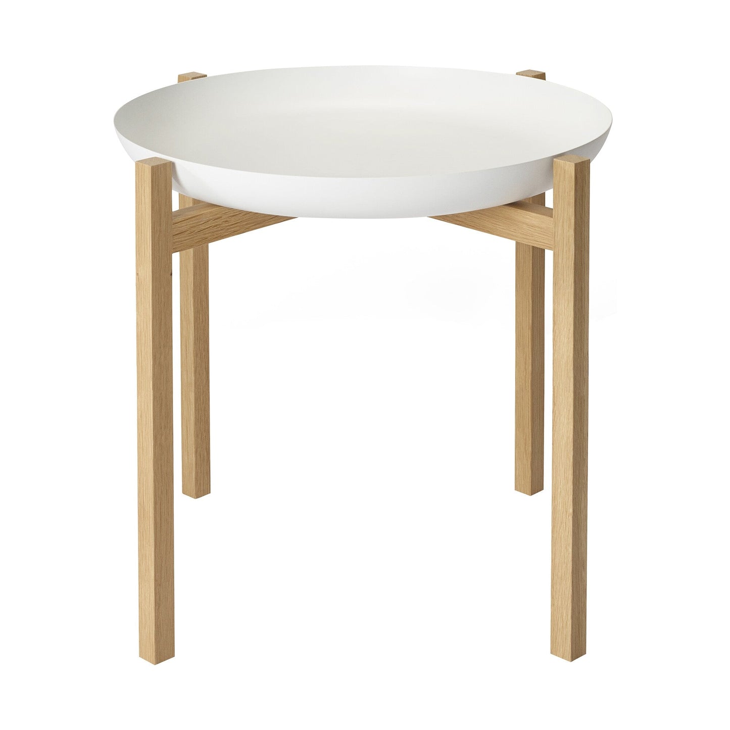 Tablo Beistelltisch H40cm Weiß