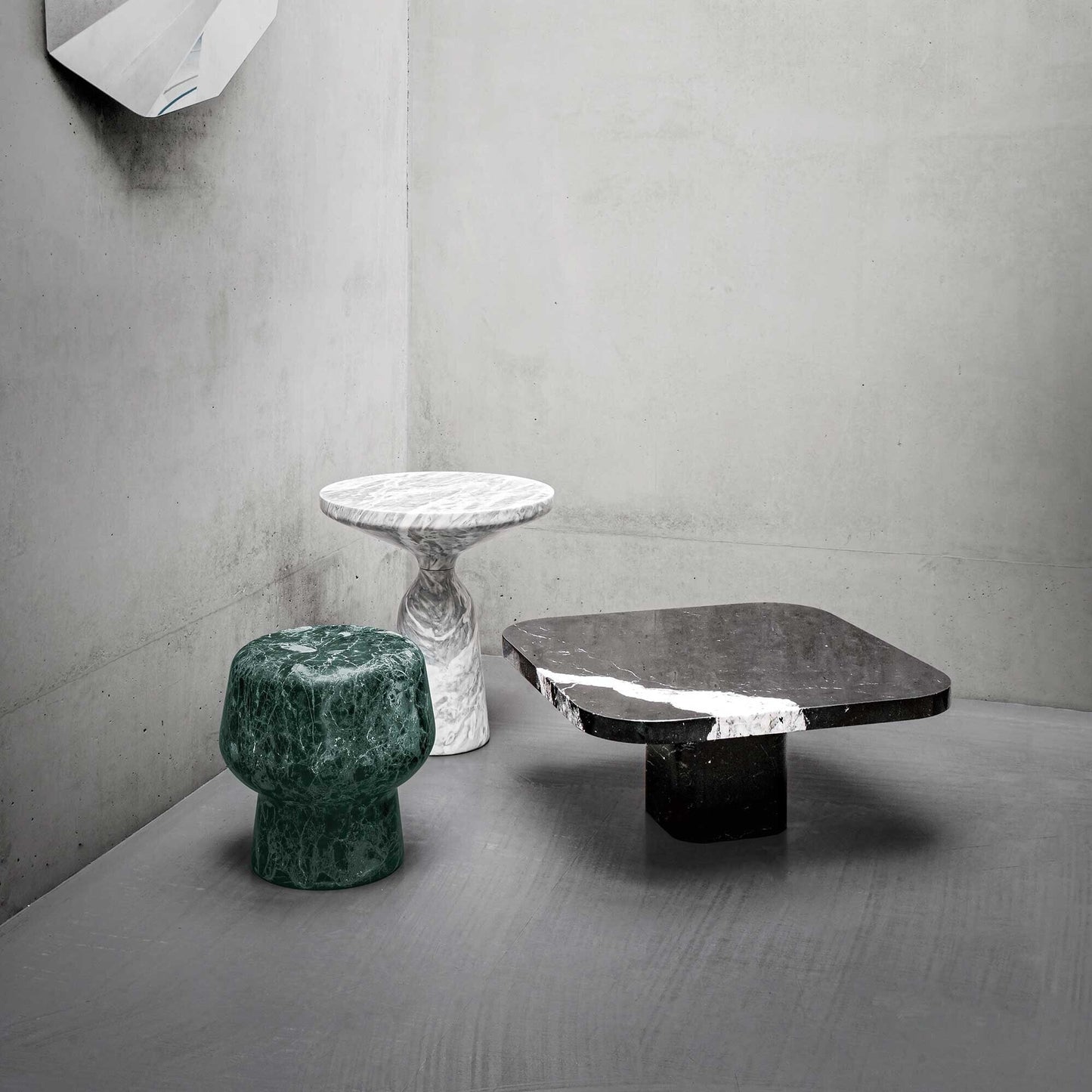Bell Side Table Beistelltisch Marmor Natur