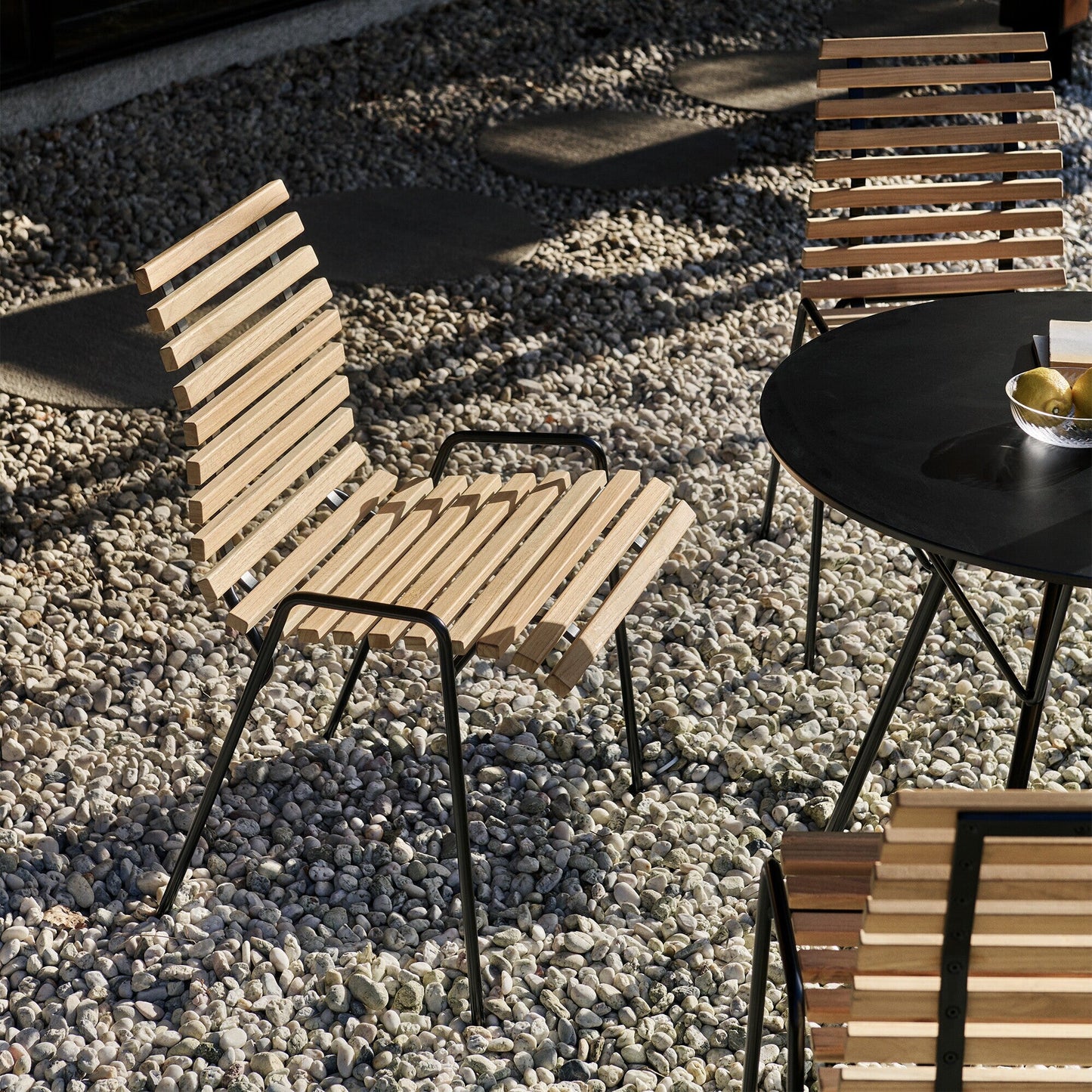 Royal Festival Hall RD4 Terrasse Stuhl Weiß