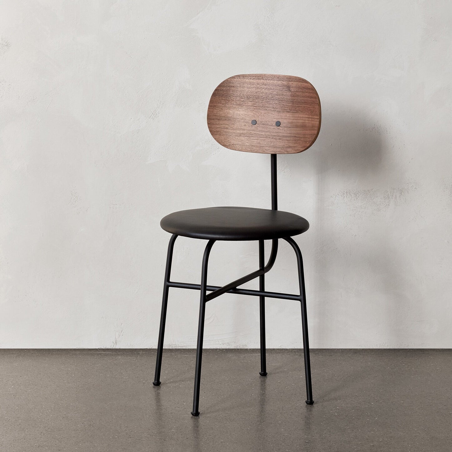 Afteroom Plus Stuhl Leder Schwarz