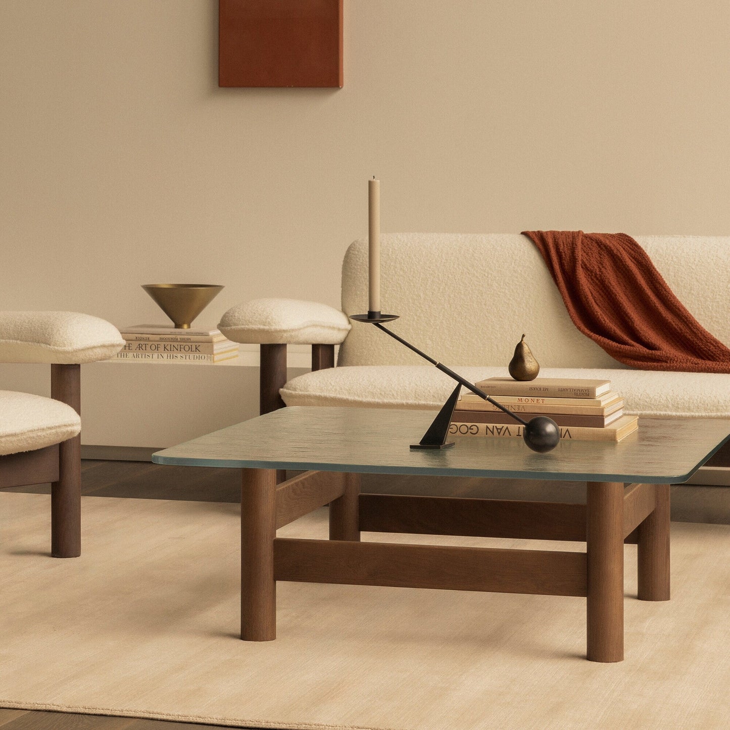 Brasilia Lounge Beistelltisch Natur