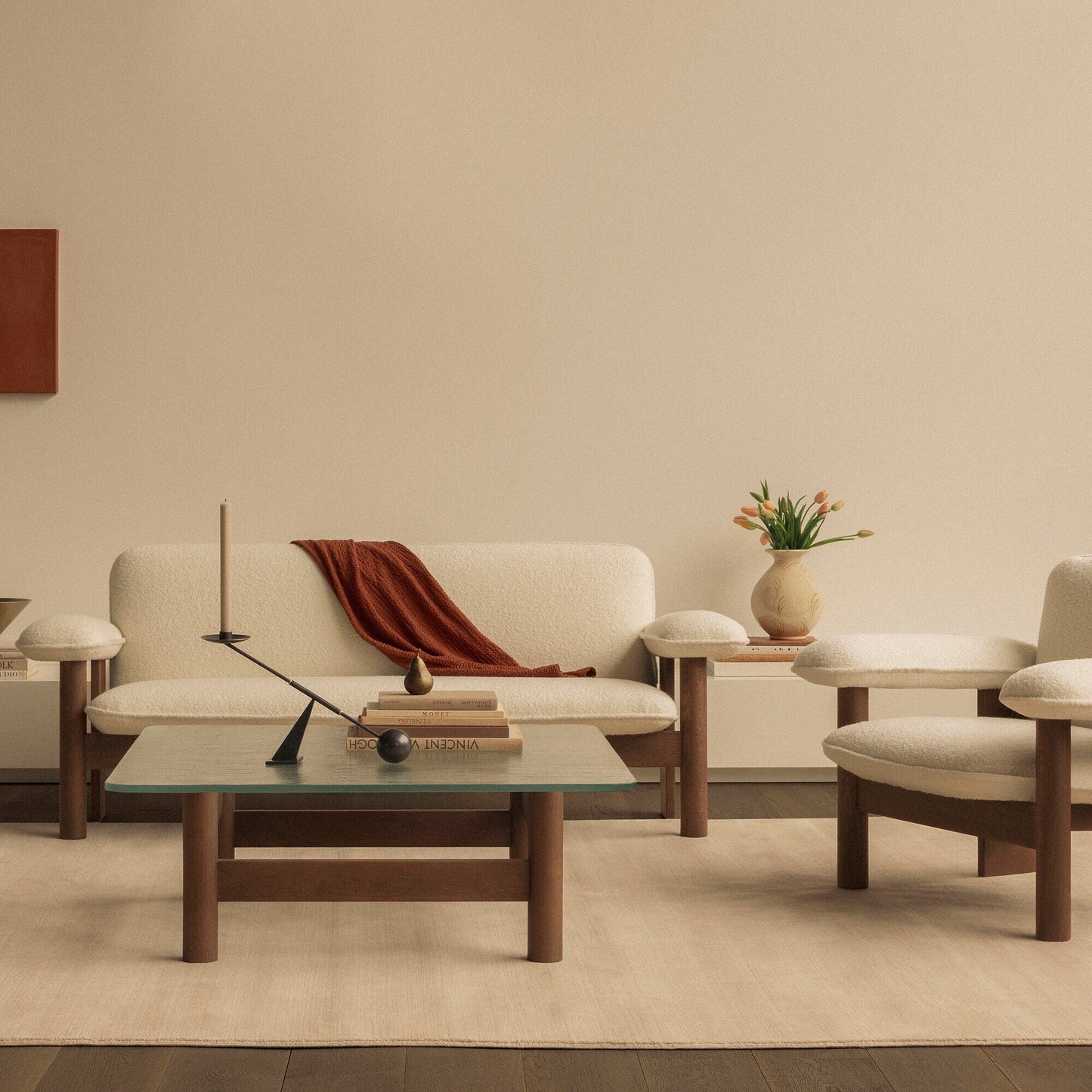 Brasilia Lounge Beistelltisch Natur