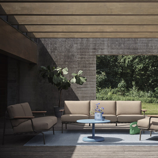 Settle Outdoor 3-Sitzer Sofa Taupe